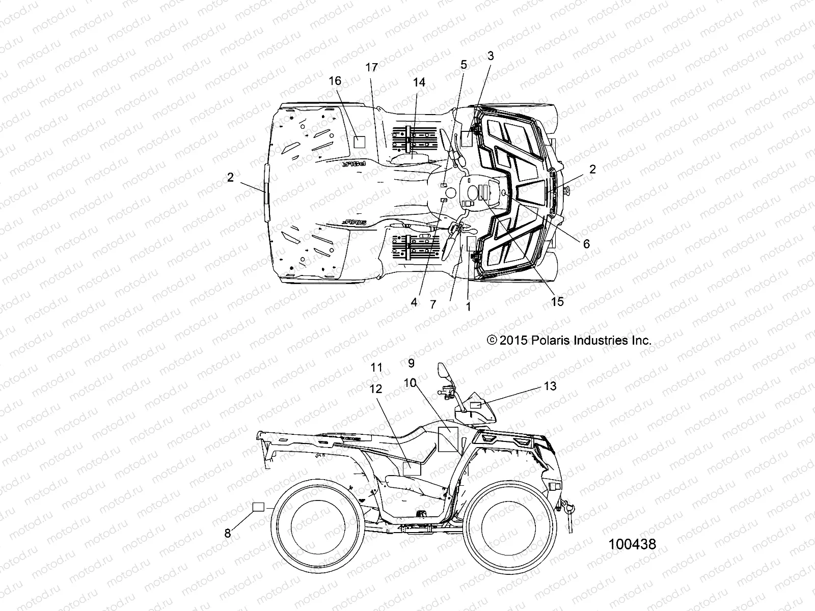 BODY | BODY, DECALS - A16SES57F1/F2/SBT57F1