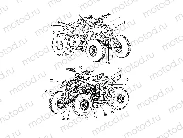 BODY | BODY, DECALS - A17YAK11A4/A6/N4/N6 (A00054)