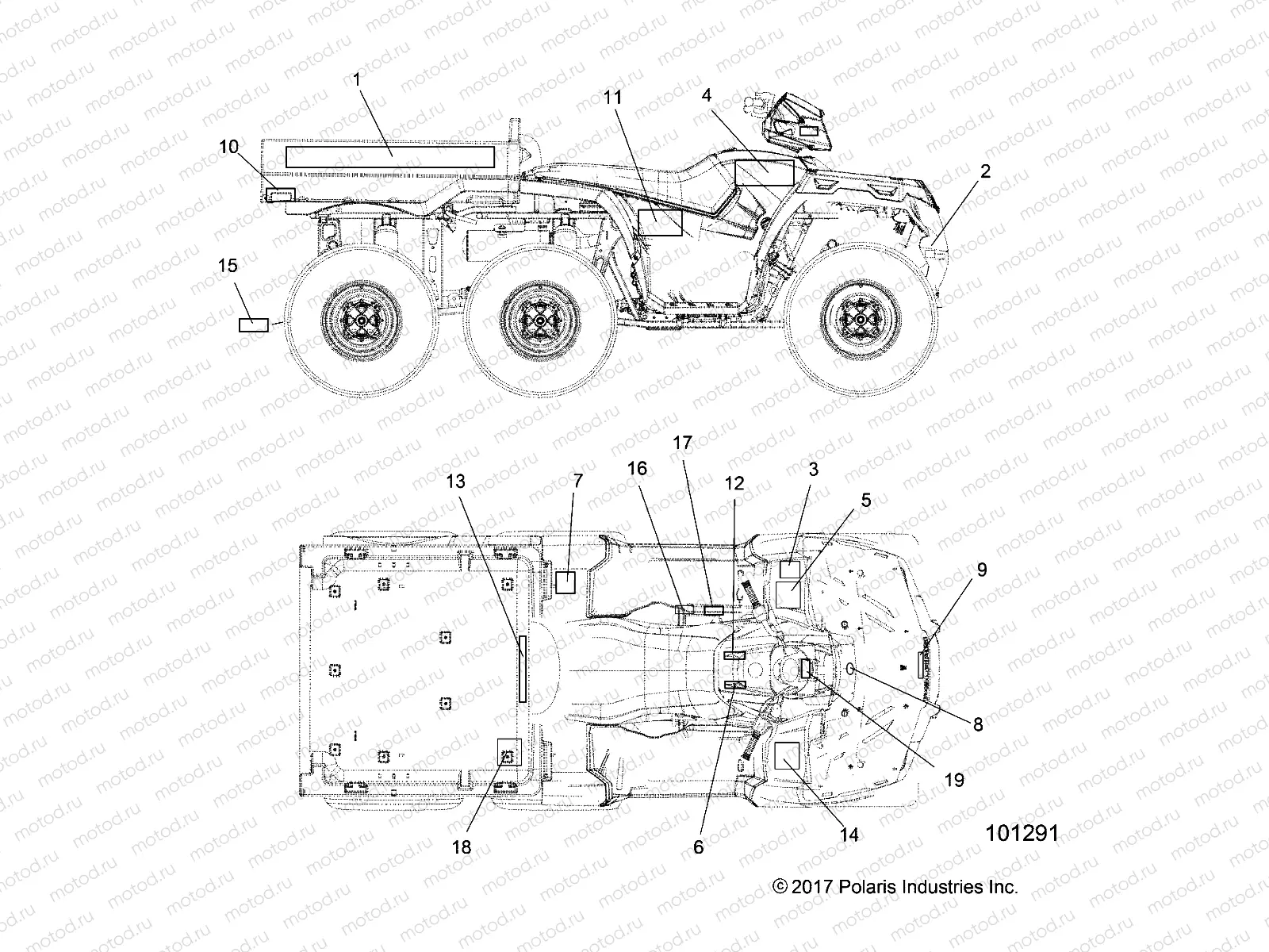 BODY | BODY, DECALS - A19S6E57B1