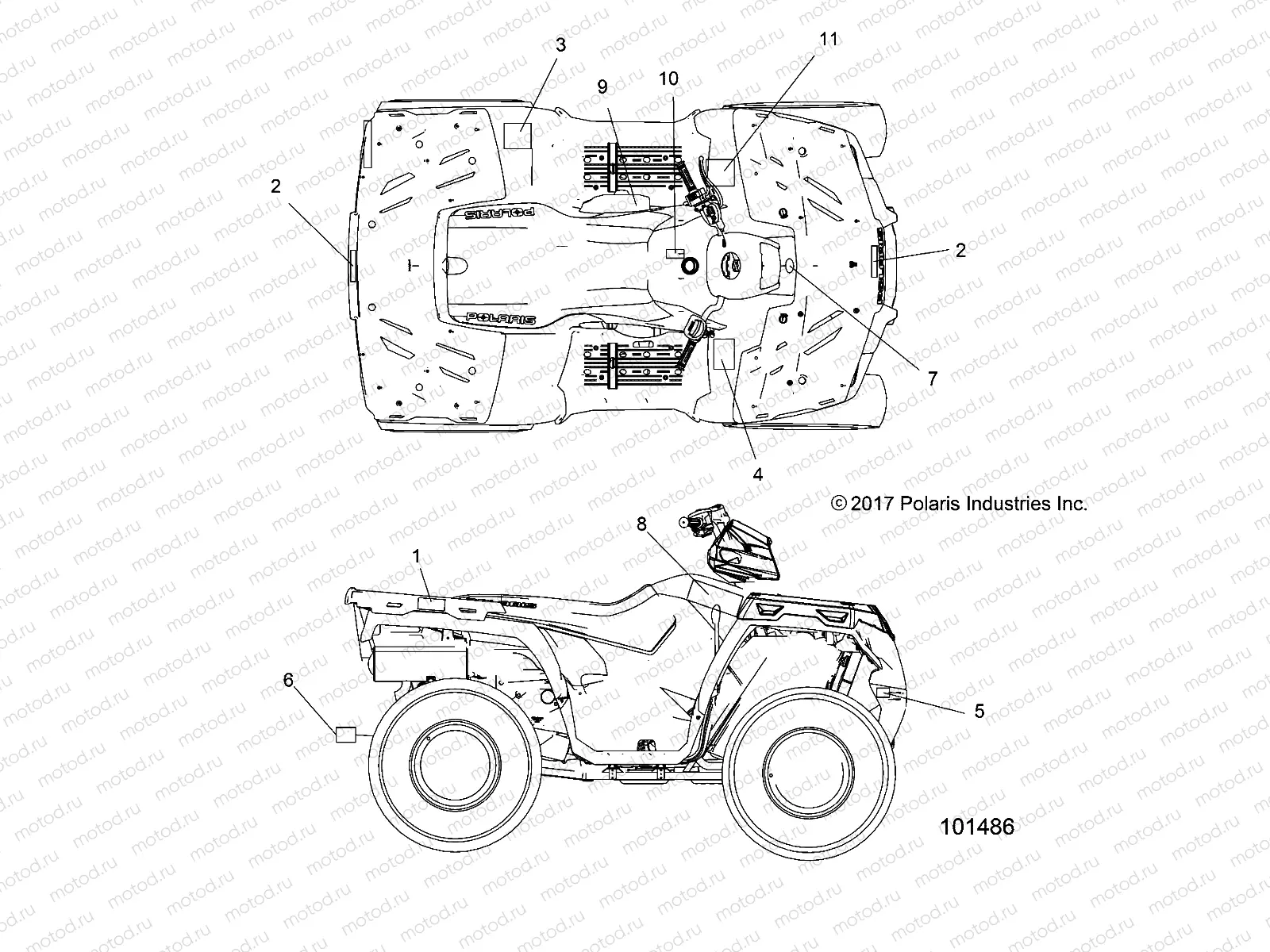 BODY | BODY, DECALS - A19SAA50D5