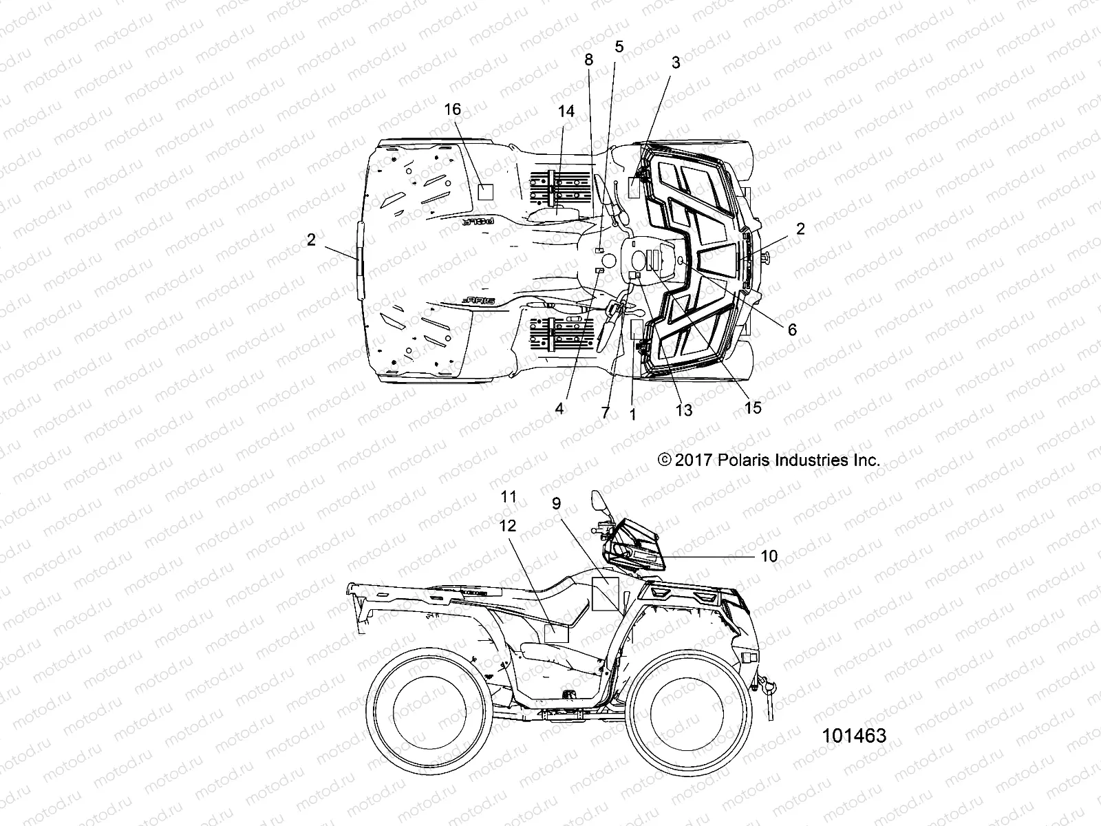BODY | BODY, DECALS - A19SDS57C5