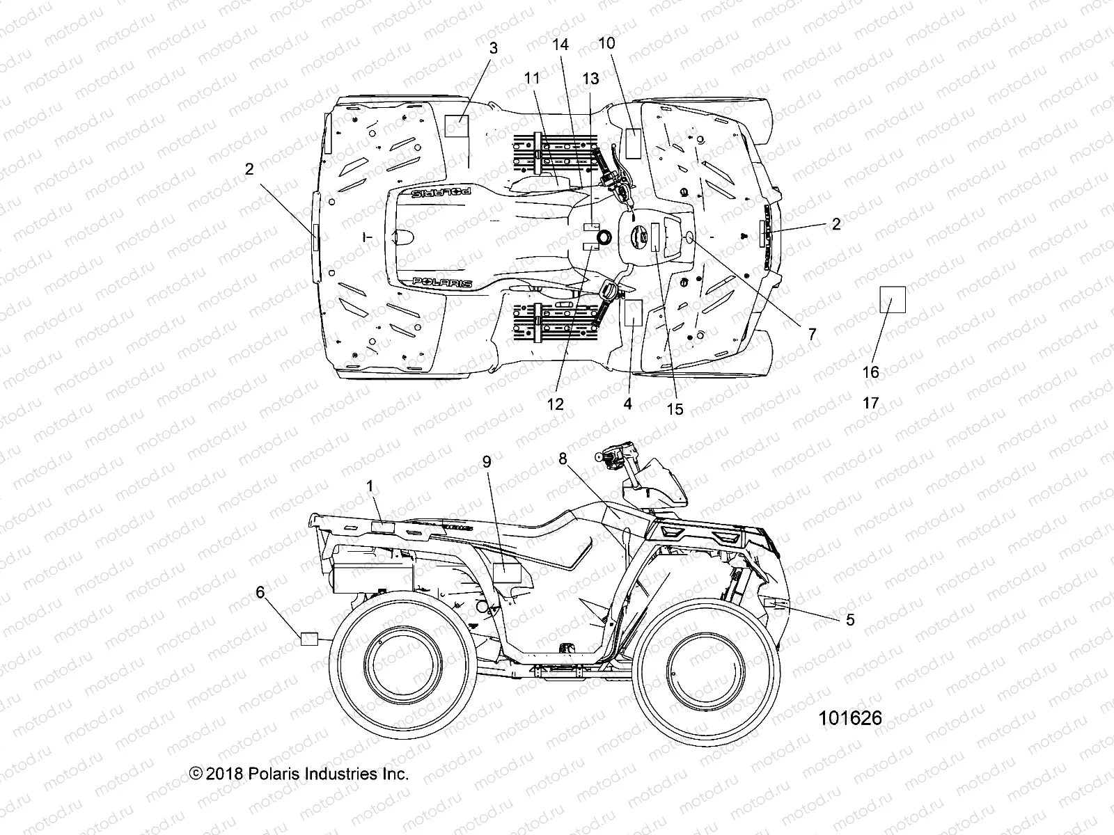 BODY | BODY, DECALS - A19SEF57D5