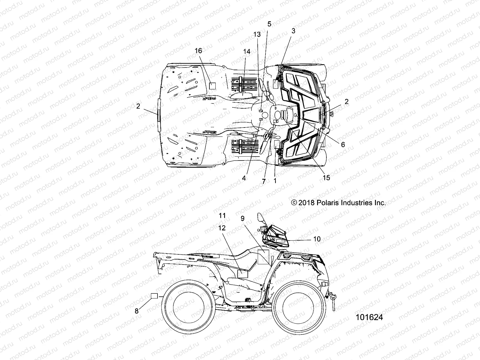 BODY | BODY, DECALS - A19SHS57RS