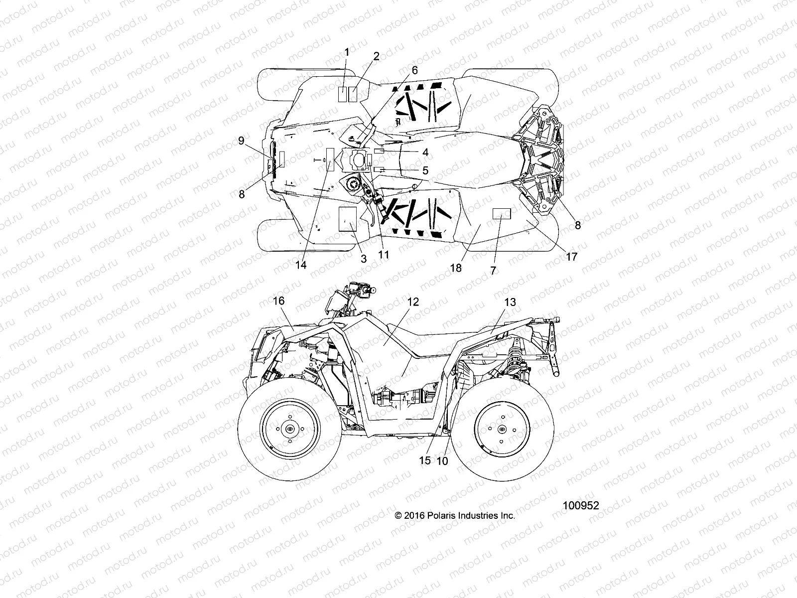 BODY | BODY, DECALS - A19SVS95FR