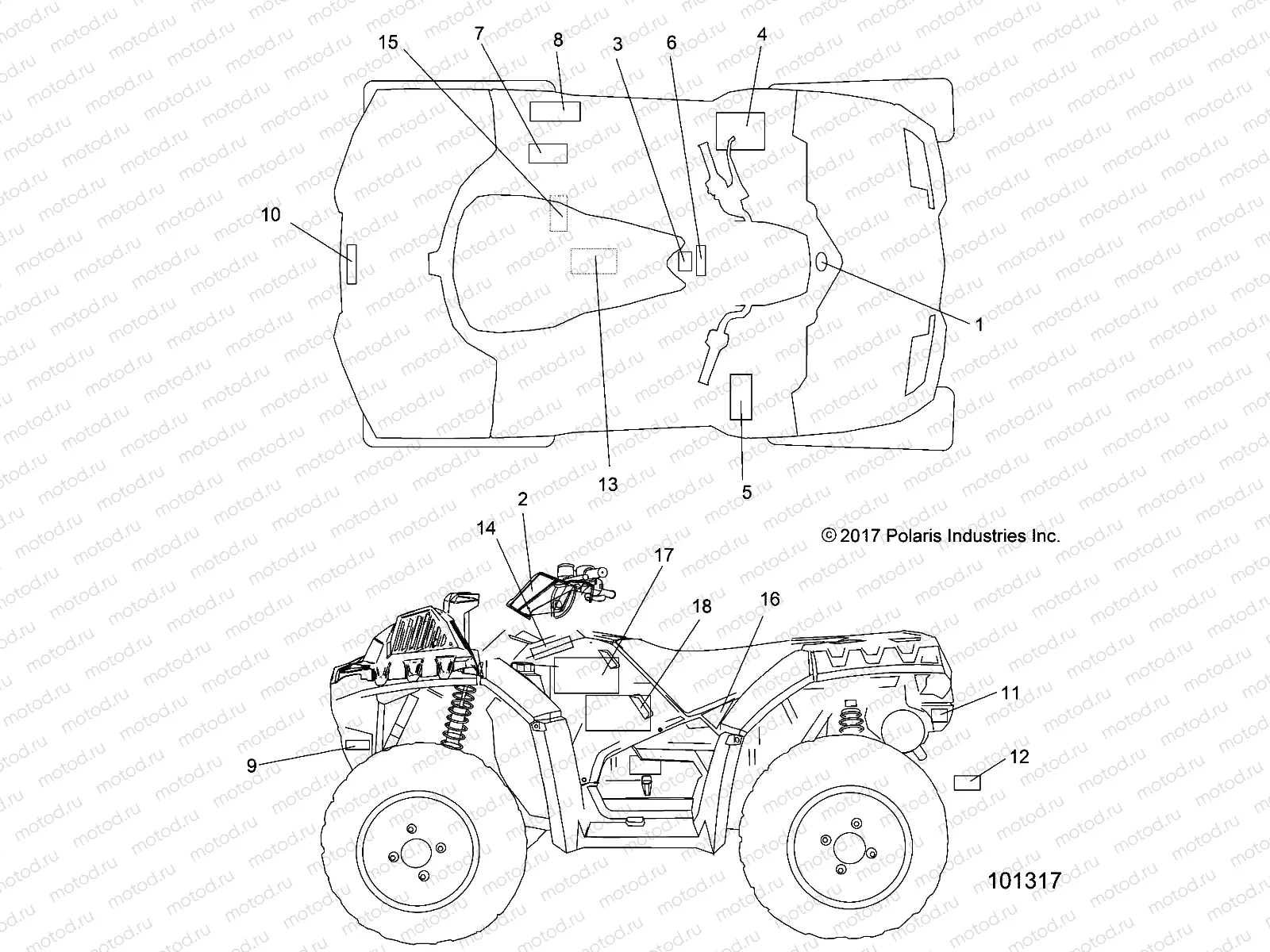 BODY | BODY, DECALS - A19SXN85A8