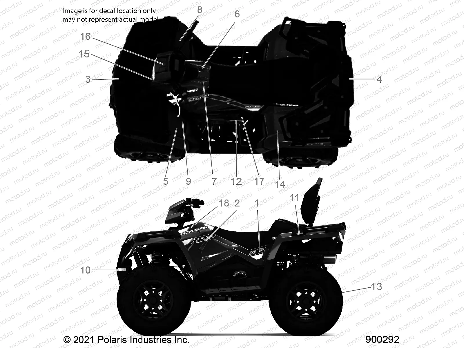 BODY | BODY, DECALS - A21SJE57AX/BX (900292-01)