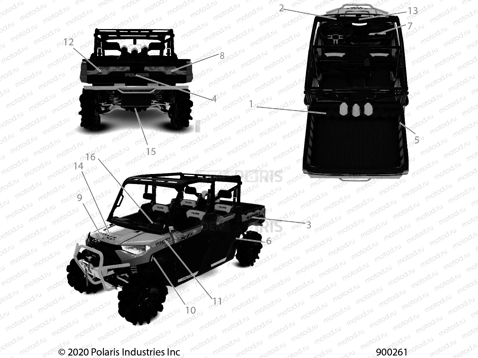 BODY | BODY, DECALS - BODY, DASH - R21RSB99AZ/BZ (C701274) (900261)