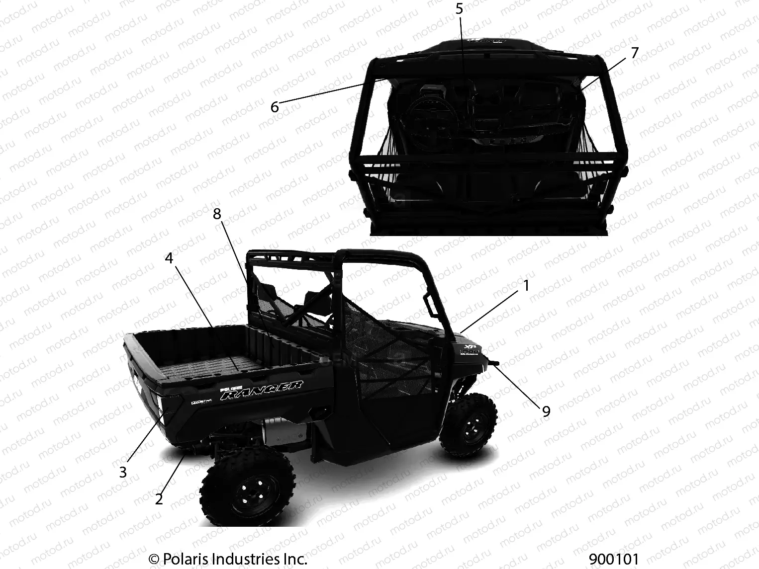 BODY | BODY, DECALS COMMON - R20RRB99A/B (900101)