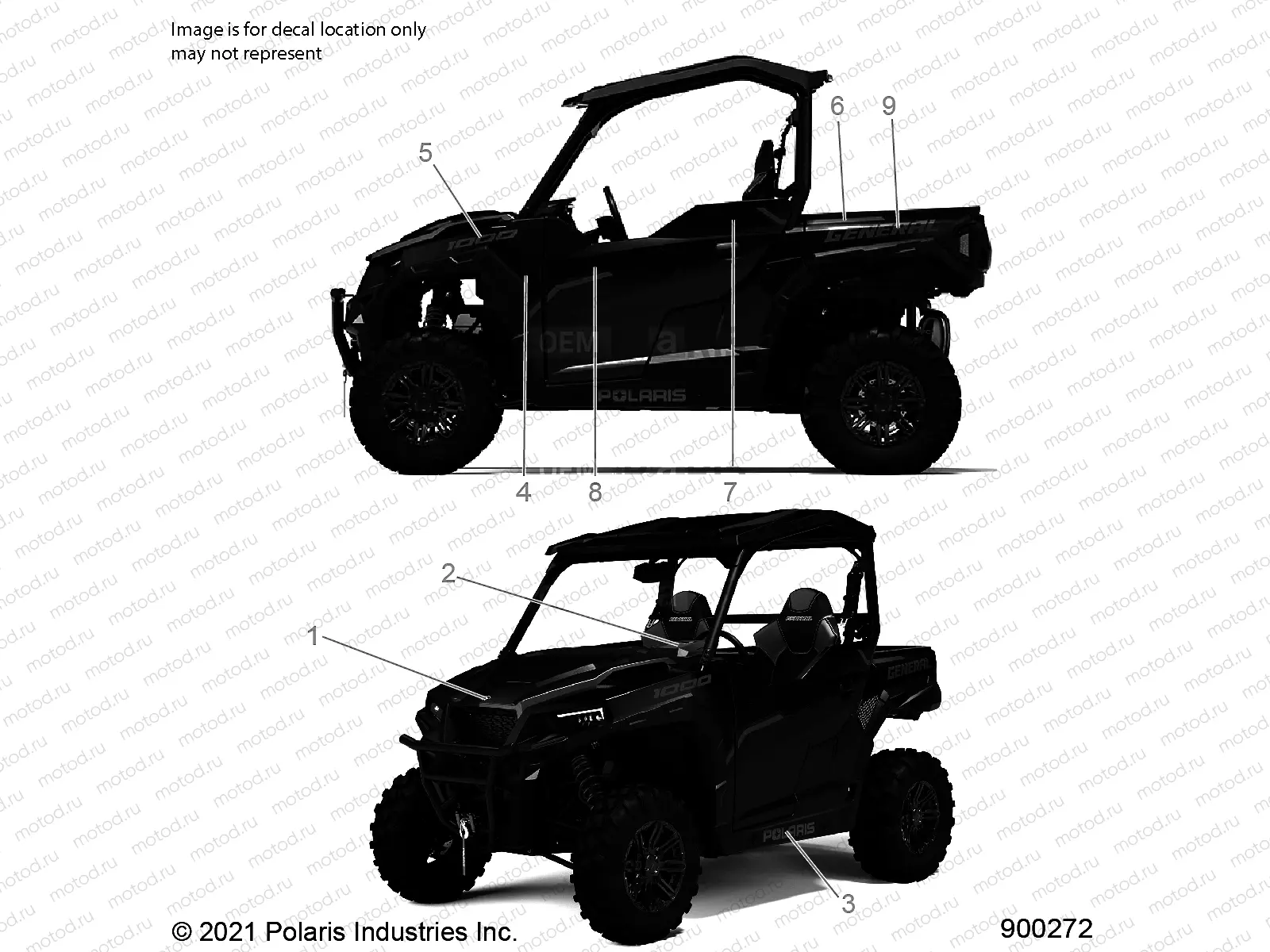 BODY | BODY, DECALS - G22GAJ99AP/BP (900272-01)