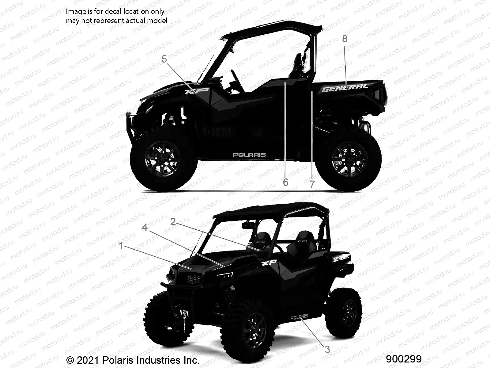 BODY | BODY, DECALS - G22GXE99AJ/BJ (900299)