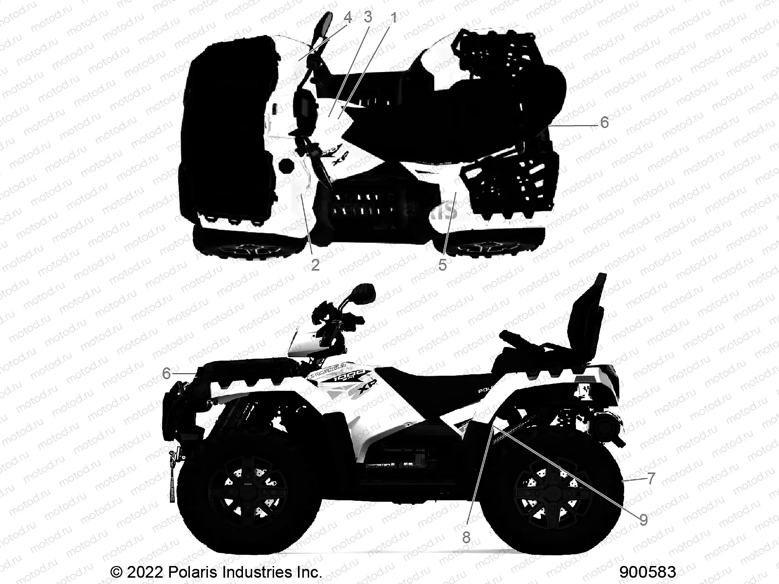 BODY | BODY, DECALS, GENERAL - A23SYY95AD (900583)