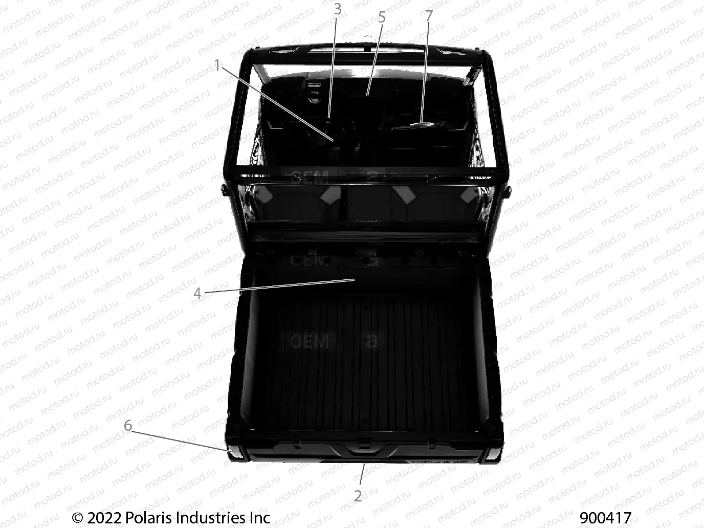 BODY | BODY, DECALS GENERAL - R22MAA50J7  (900417)