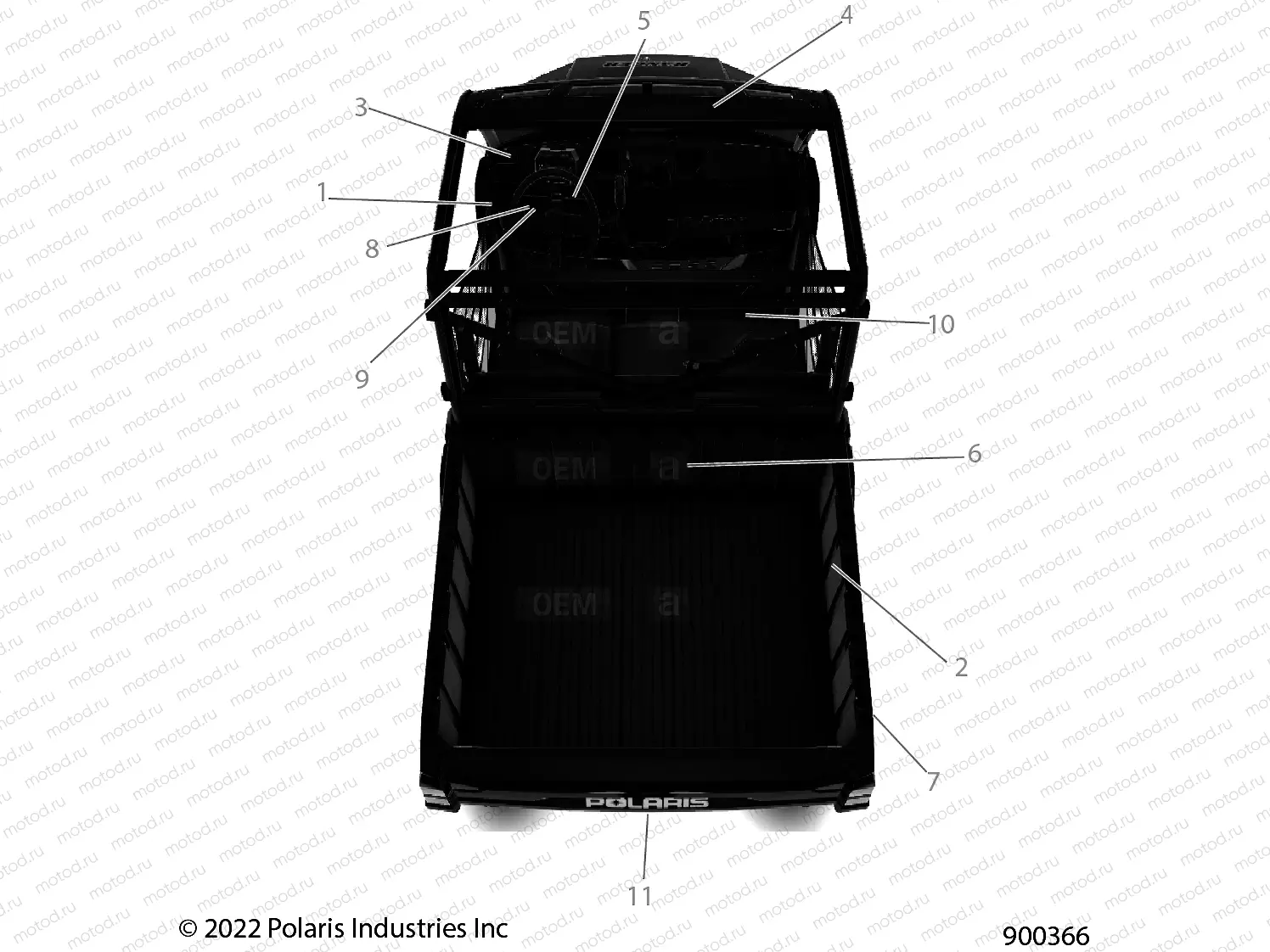 BODY | BODY, DECALS, GENERAL - R22RRS99C9/CK/CM/F9/FM/EF9/EFM/PCG (900366)