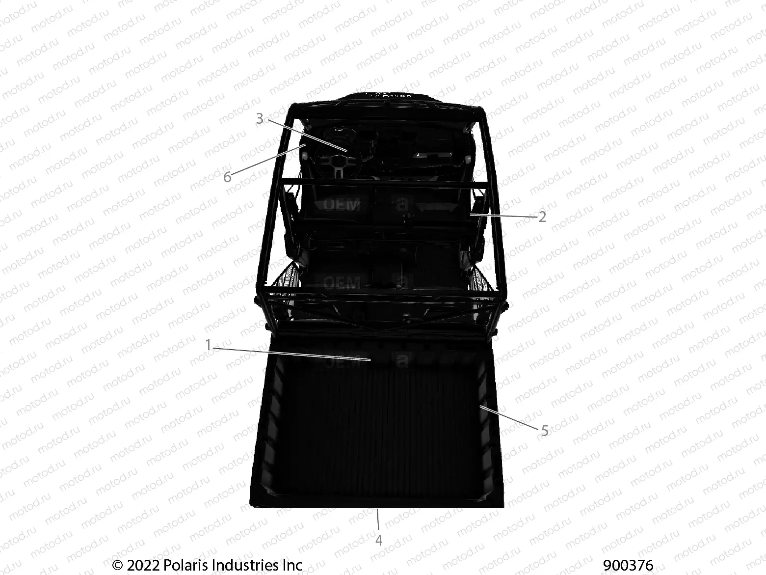 BODY | BODY, DECALS, GENERAL - R22RSH99AG/BG/ (900376)