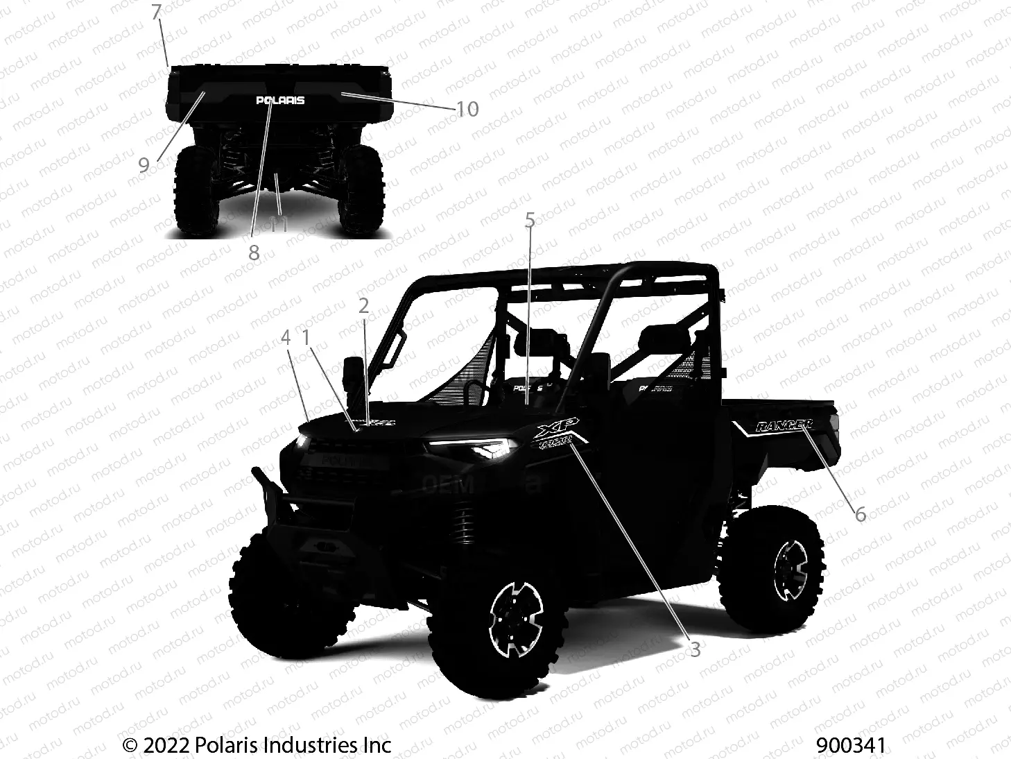 BODY | BODY, DECALS, GRAPHIC - R22RRE99JA (900338)