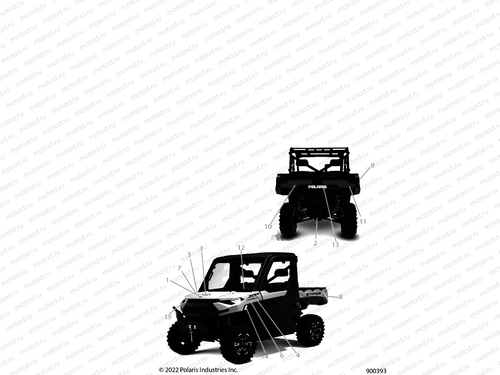 BODY | BODY, DECALS, GRAPHIC - R22RRU99A9/AC/AM/AS/B9/BC/BS/BM (900393)