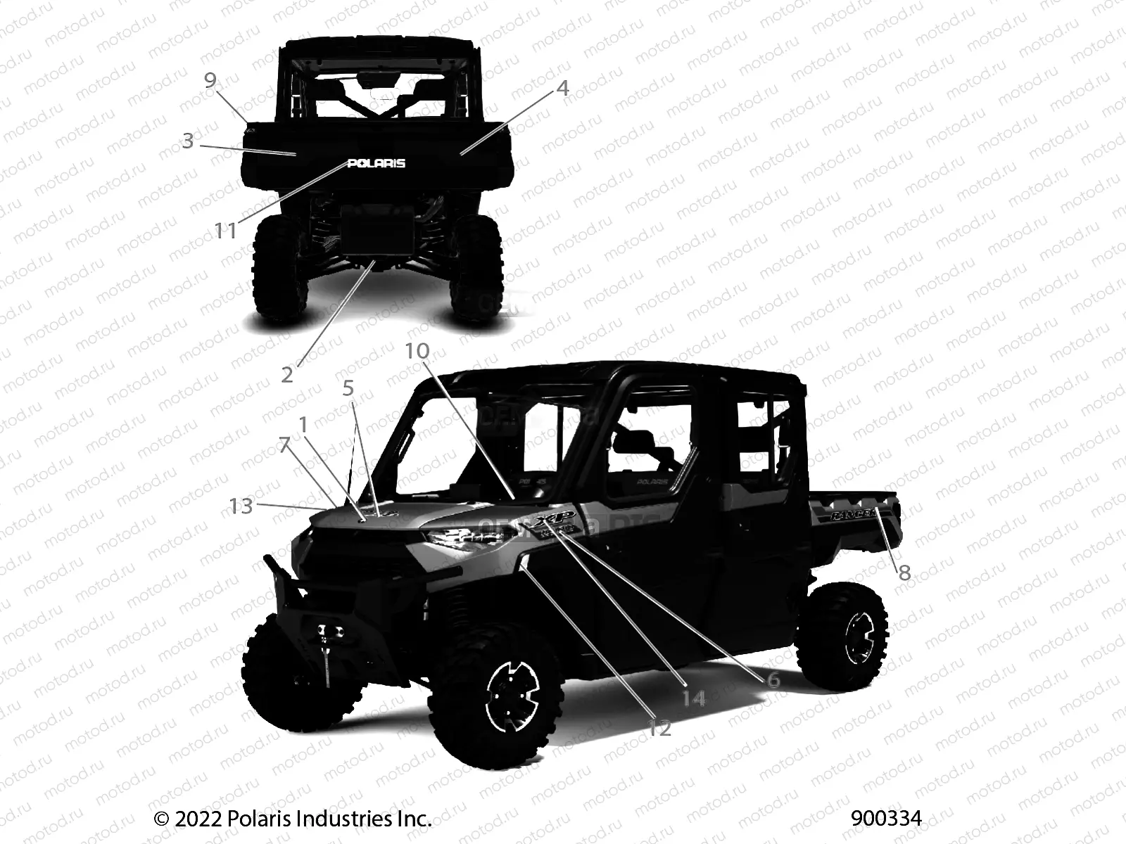 BODY | BODY, DECALS, GRAPHIC - R22RSY99A9/AC/AM/AS/B9/BC/BM/BS/1A9/AC/AM/AS/B9/BC/BM/BS (900334)
