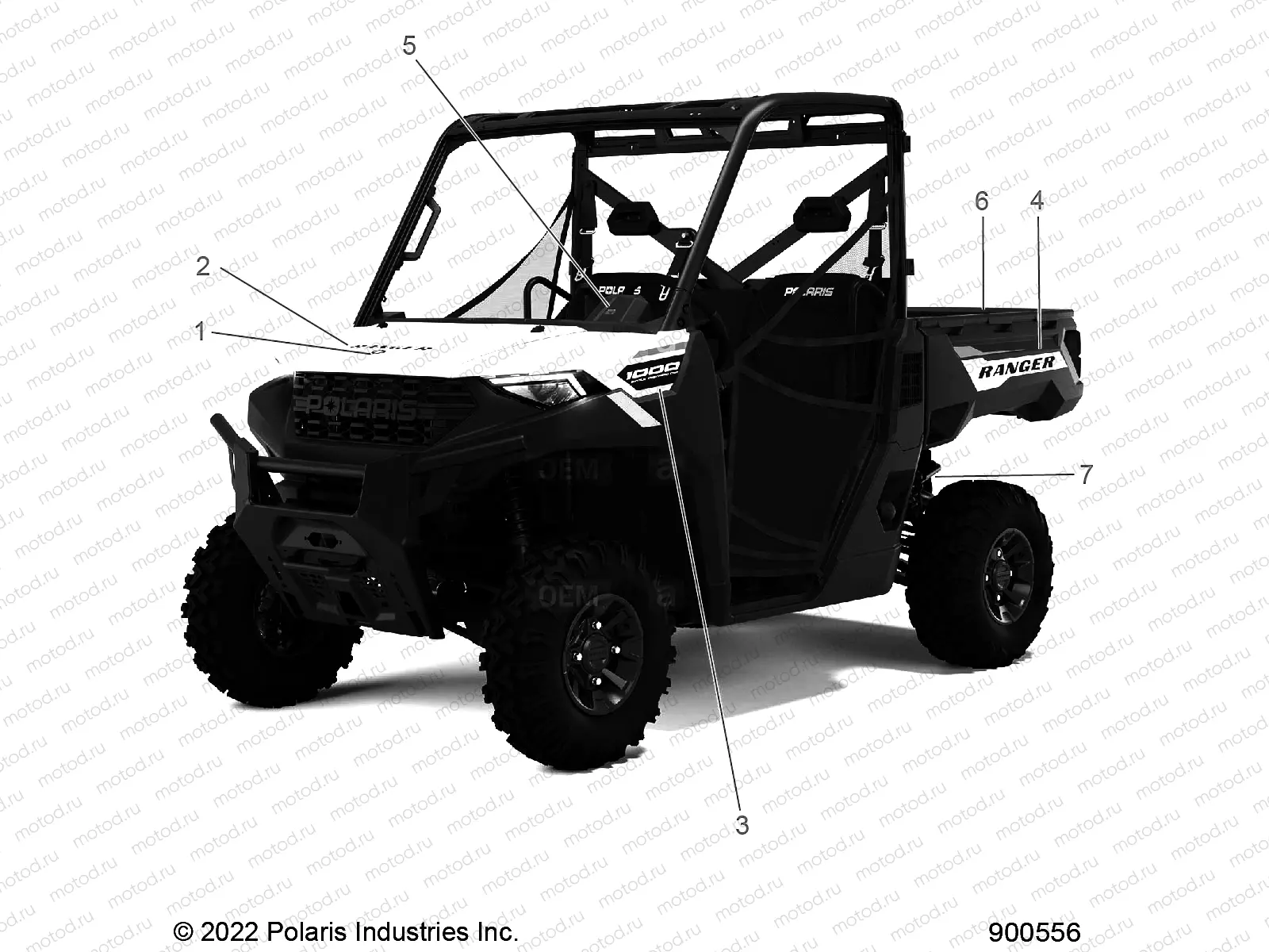 BODY | BODY, DECALS, GRAPHIC - R23TAE99FD/SCD/SFD/SCK (900556)