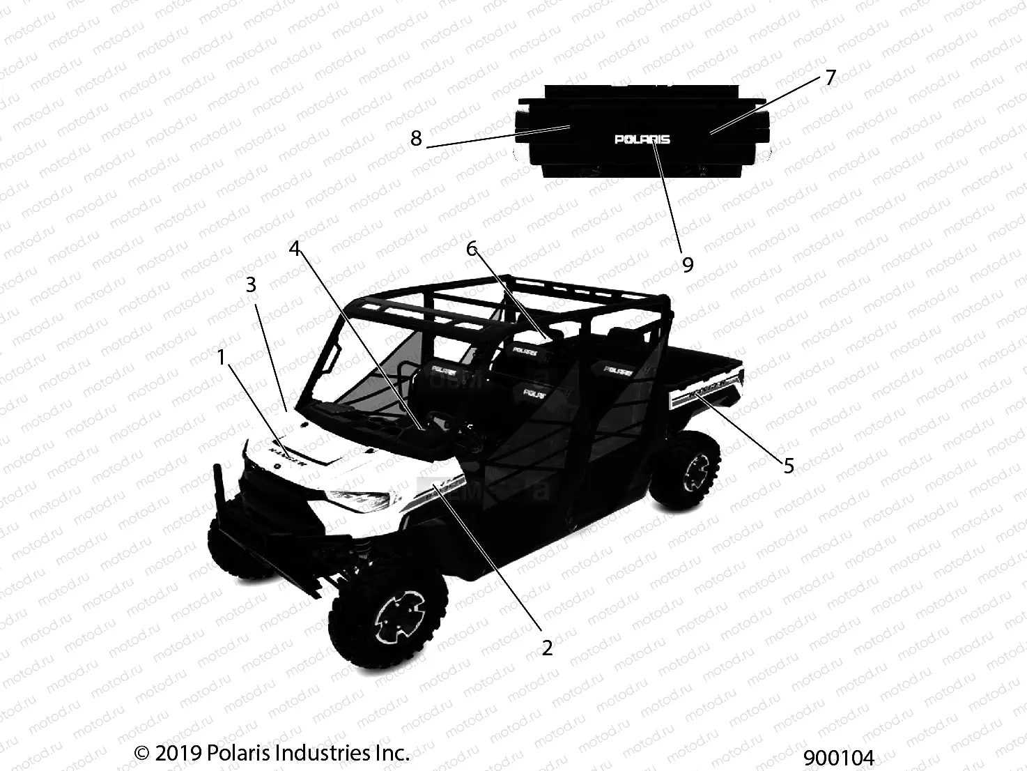 BODY | BODY, DECALS GRAPHICS - R20RSB99/A/B (900104)
