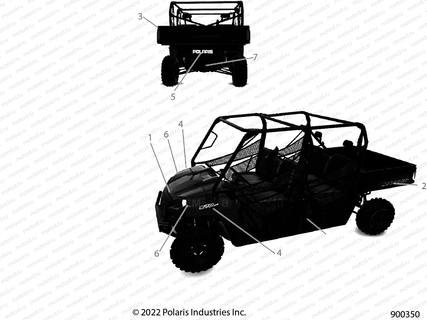 BODY | BODY, DECALS GRAPHICS - R22CDA57A1 (900350)
