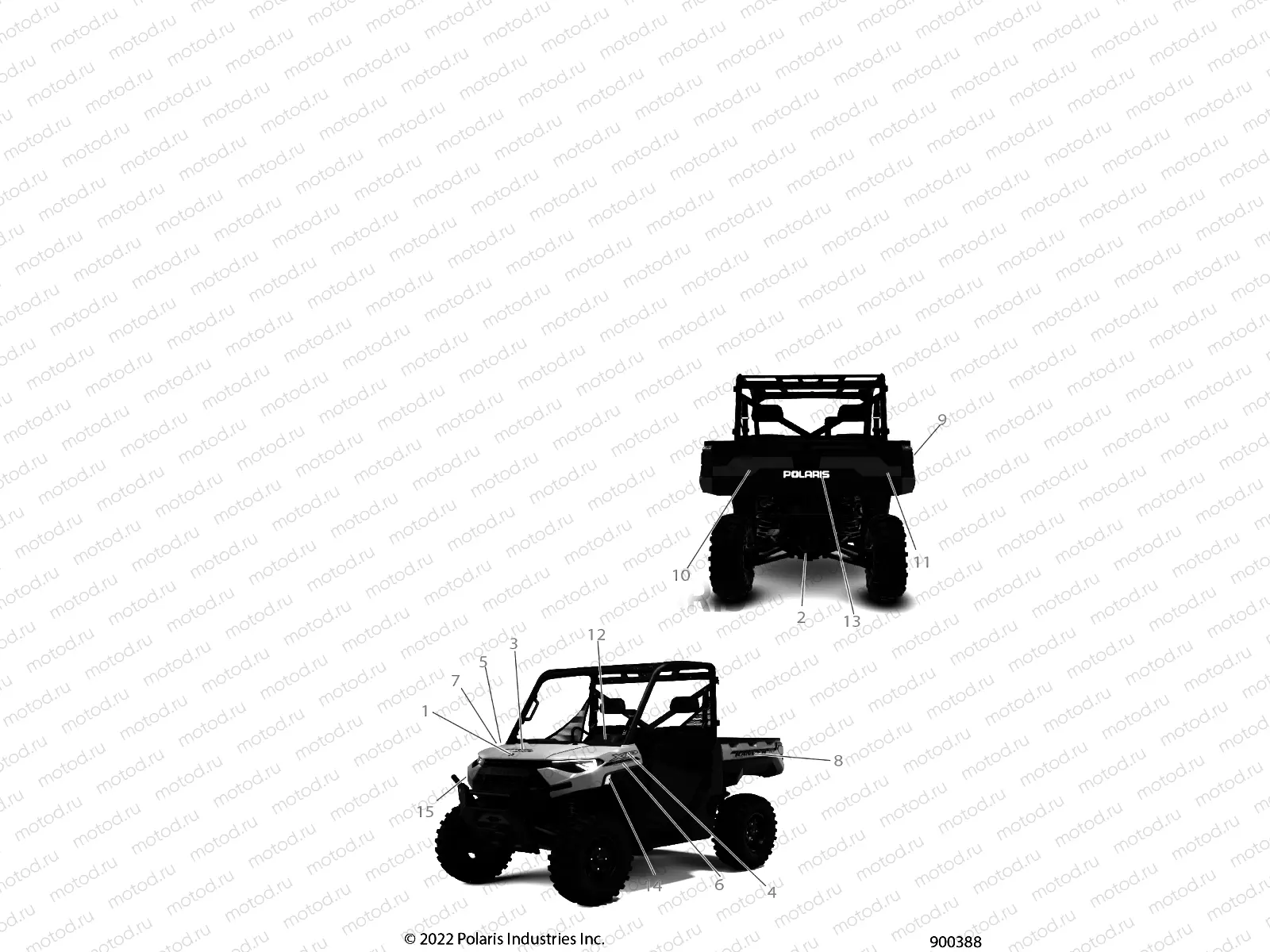 BODY | BODY, DECALS, GRAPHICS - R22RRE99AC/AM/AS/A9/B9/BS/BM (900388)