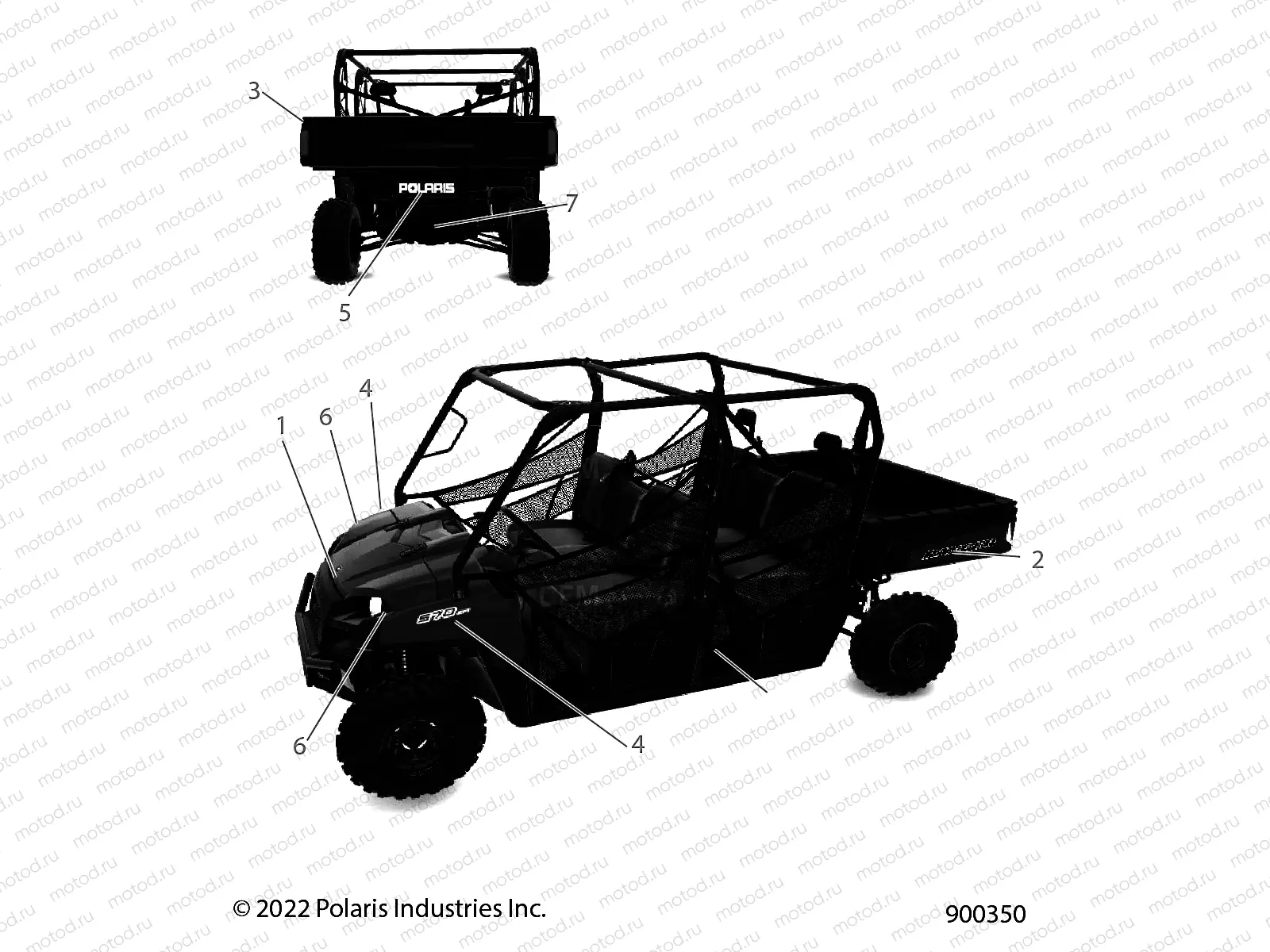 BODY | BODY, DECALS GRAPHICS - R23CDA57A1 (900350)