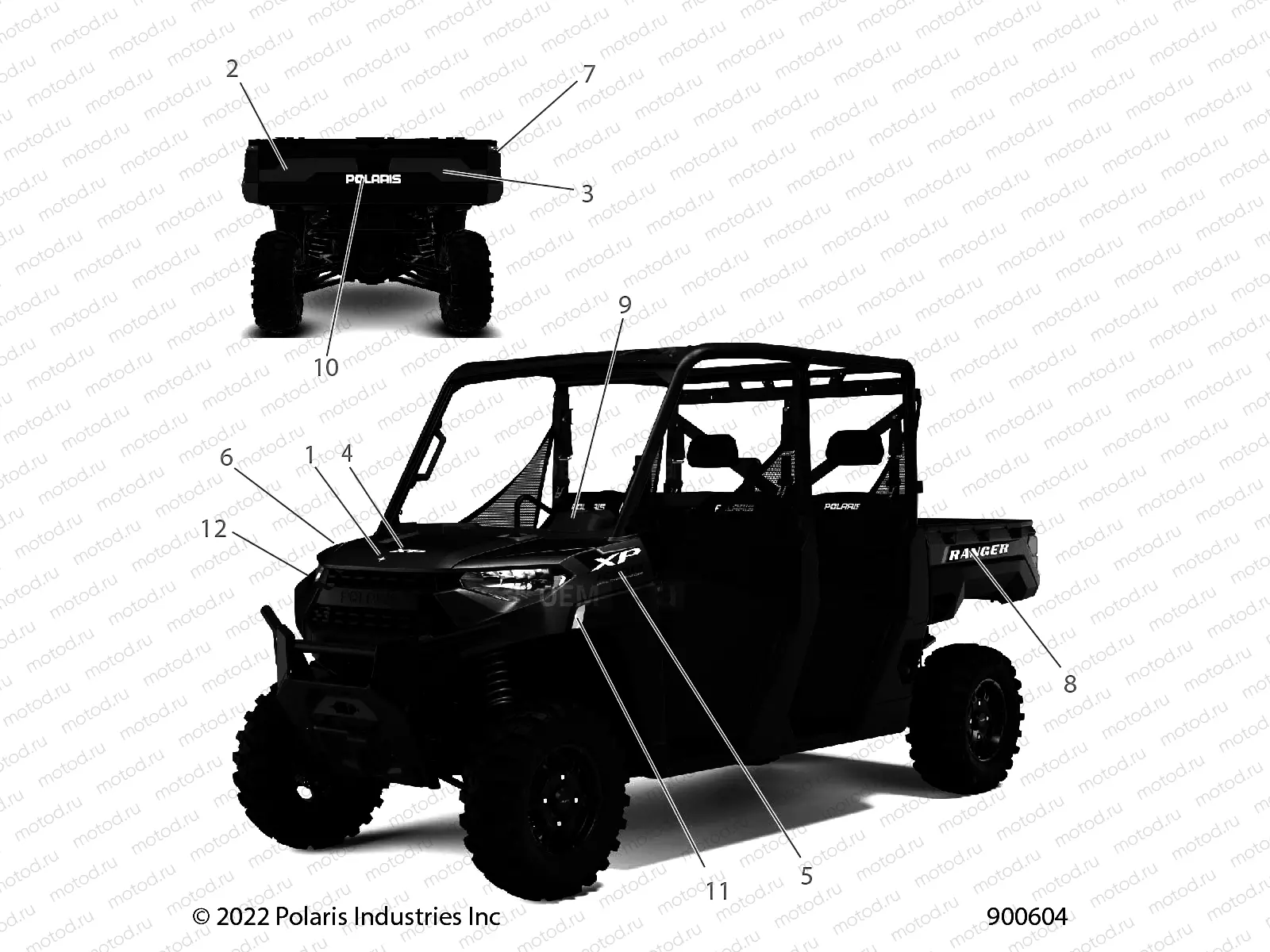 BODY | BODY, DECALS, GRAPHICS -  R23RSE99A9/B9/AJ/BJ/AK/BK/AX/BX (900331