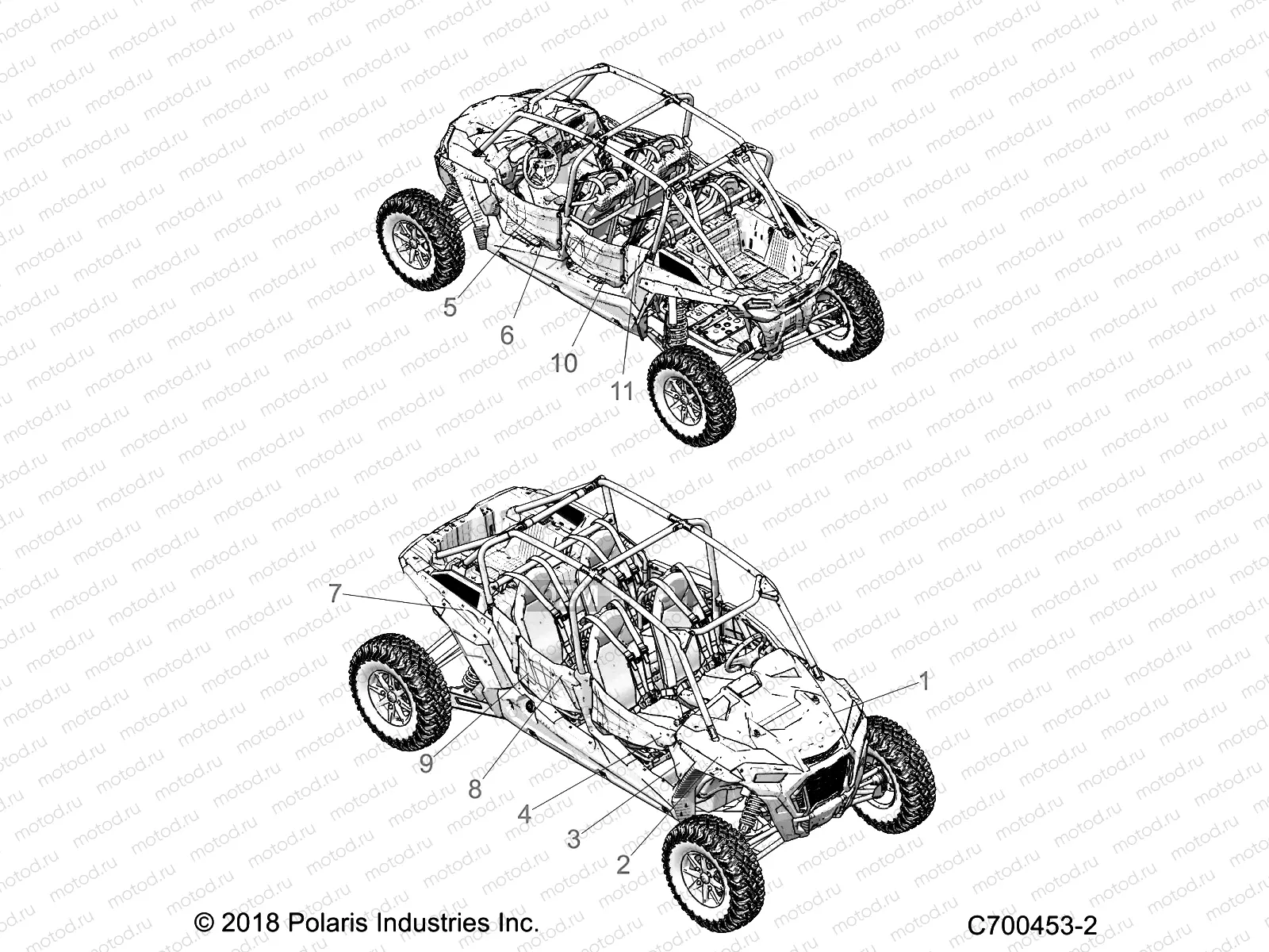 BODY | BODY, DECALS GRAPHICS- Z19VPE92AM/BM (C700453-2)