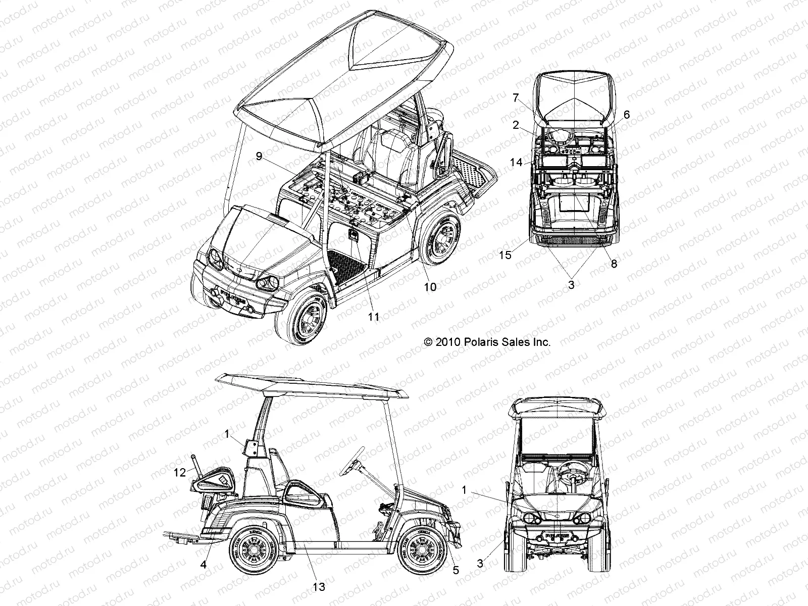 BODY | BODY, DECALS - L11AB08/AA08 ALL OPTIONS (49LEVDECAL1BRZ)