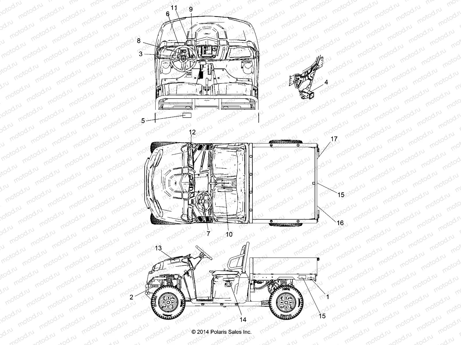 BODY | BODY, DECALS - L15U2NAEMA (49GEMDECAL15EM)