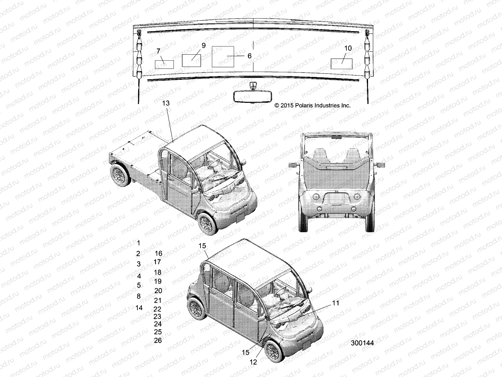 BODY | BODY, DECALS - L16G2/4/6 ALL OPTIONS