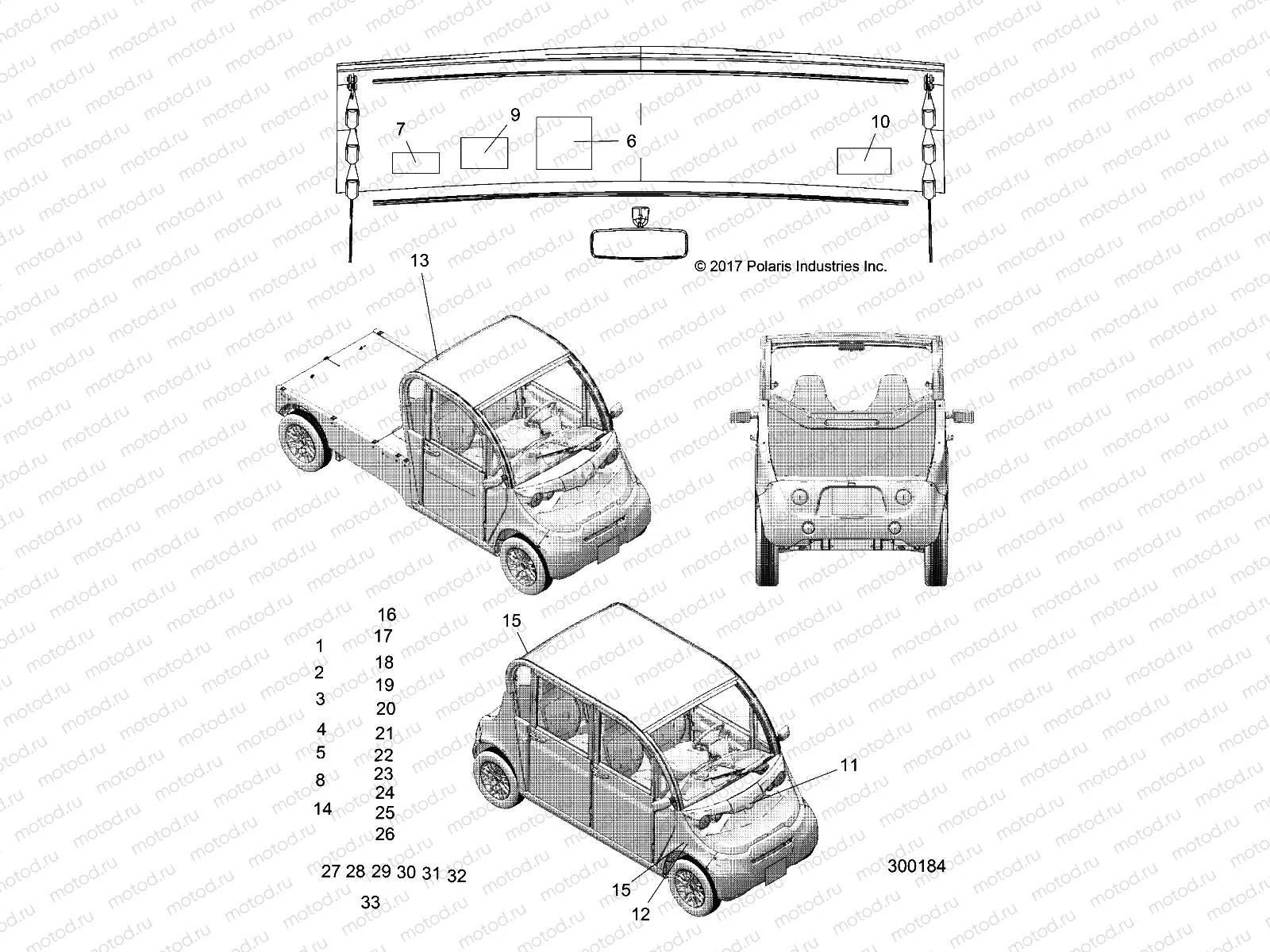 BODY | BODY, DECALS - L18G2/4/6 ALL OPTIONS