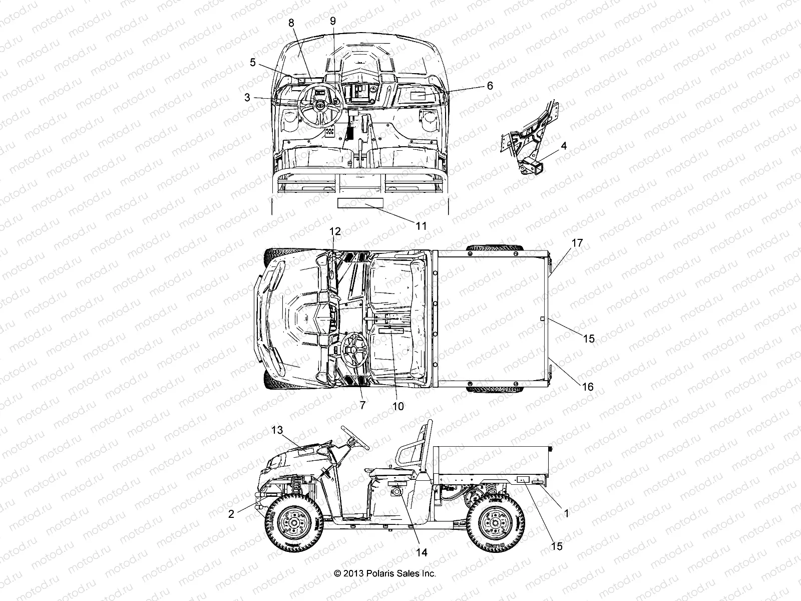 BODY | BODY, DECALS - L18U2NAEFA (49GEMDECAL14EM)