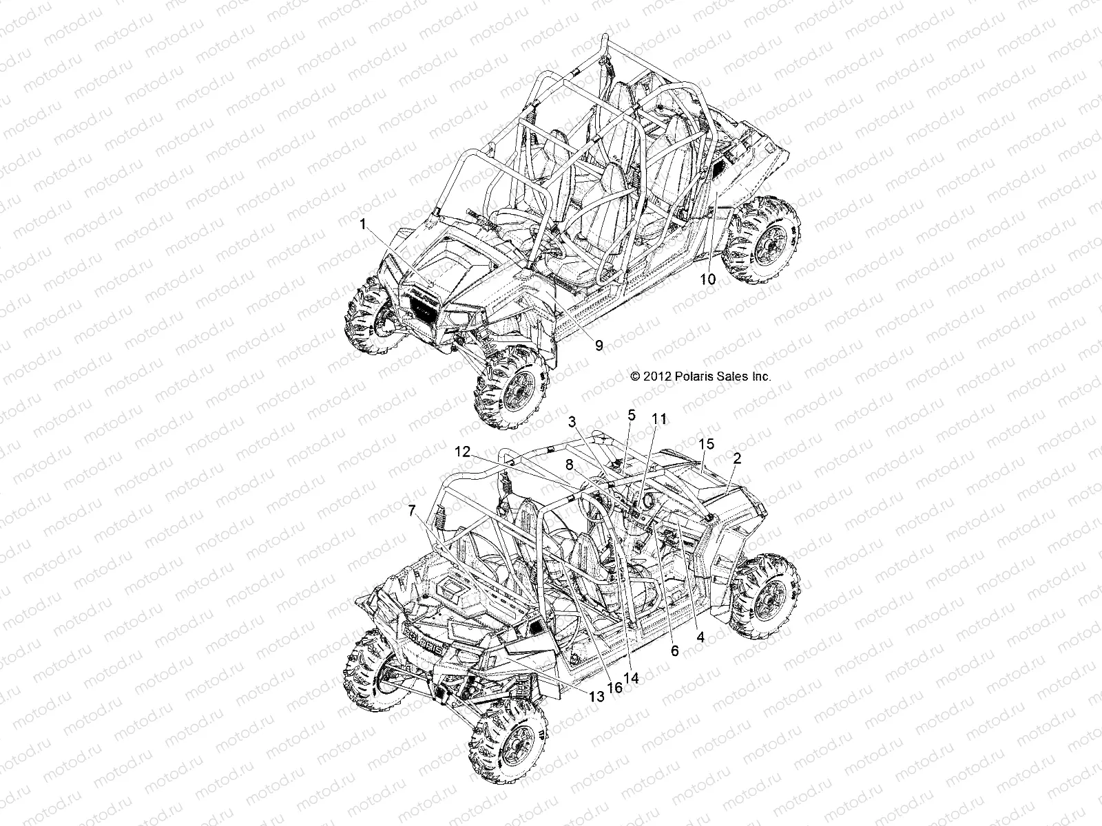 BODY | BODY, DECALS - R13XT9EFX (49RGRDECAL13RZRXP4I)