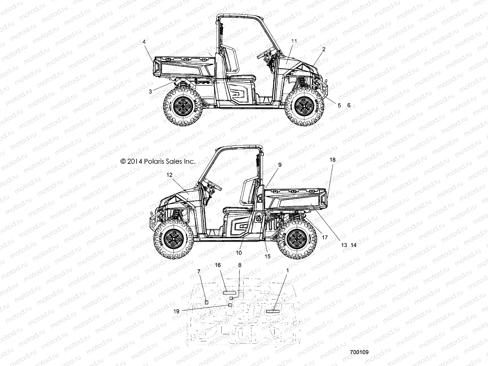 BODY | BODY, DECALS - R15RTAD1FA (700109)