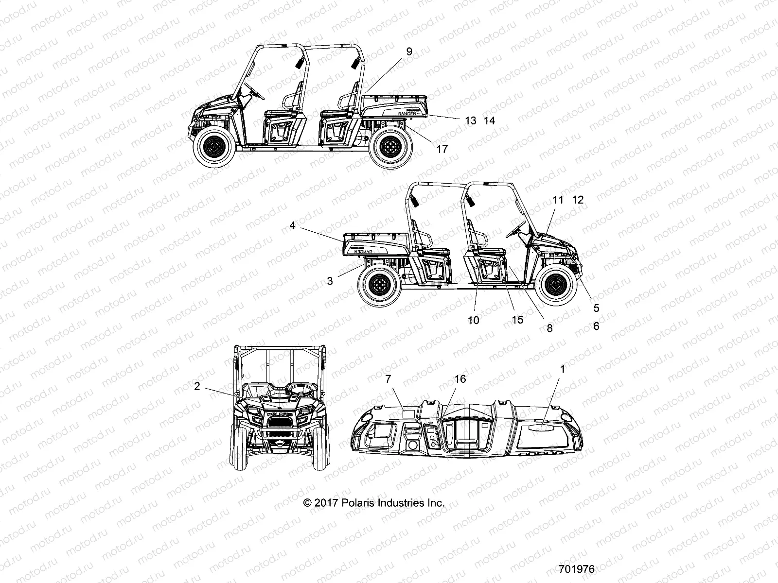 BODY | BODY, DECALS - R18RVAD1N1 (701976)