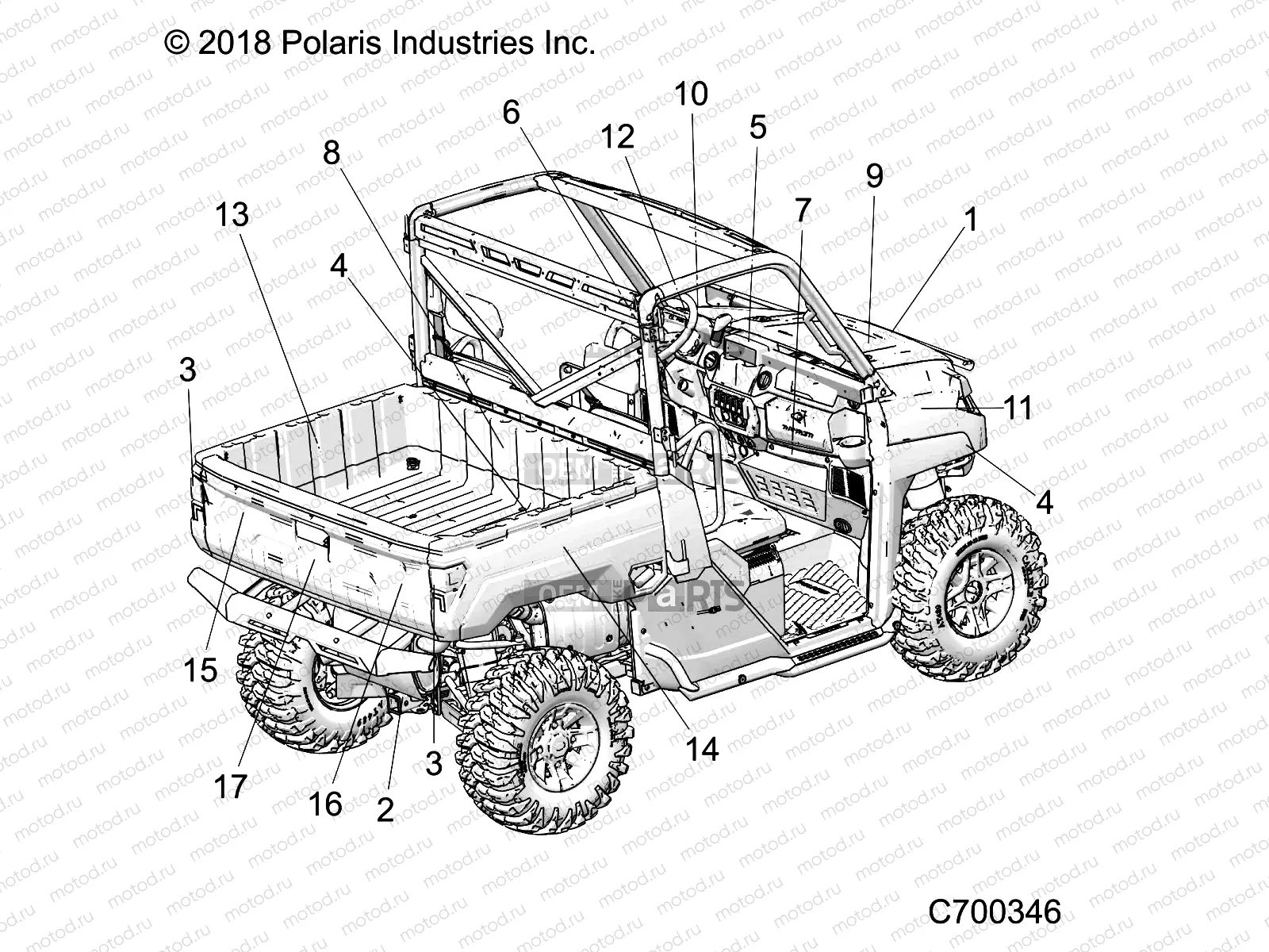 BODY | BODY, DECALS - R19RRE99NS (C700346)