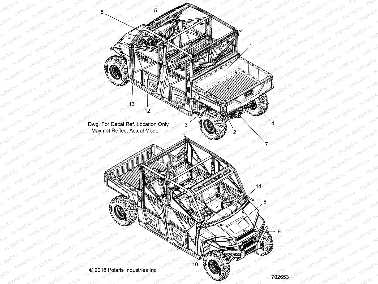 BODY | BODY, DECALS - R19RSE99N1 (702445)