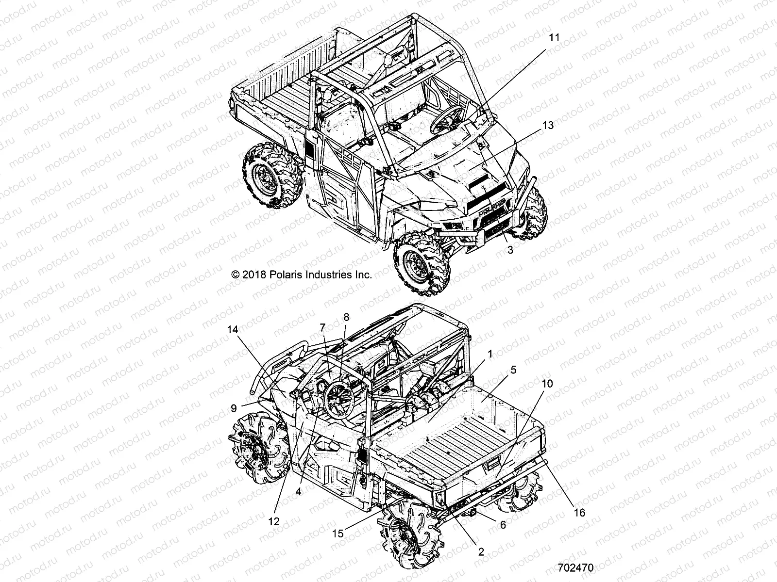 BODY | BODY, DECALS - R20RRM99AL (702470)