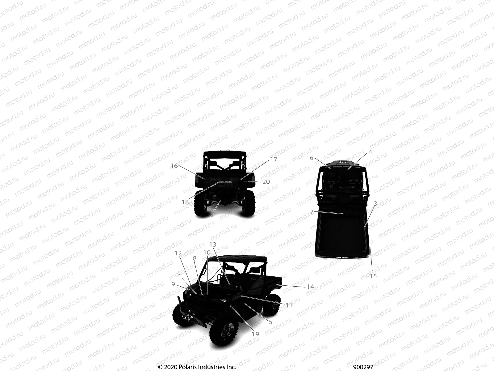 BODY | BODY, DECALS - R21RRF99AK (900297)