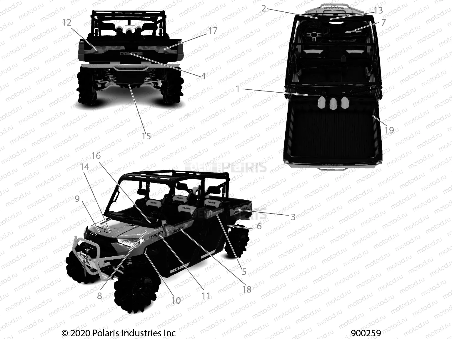 BODY | BODY, DECALS - R21RSM99AG (900259)