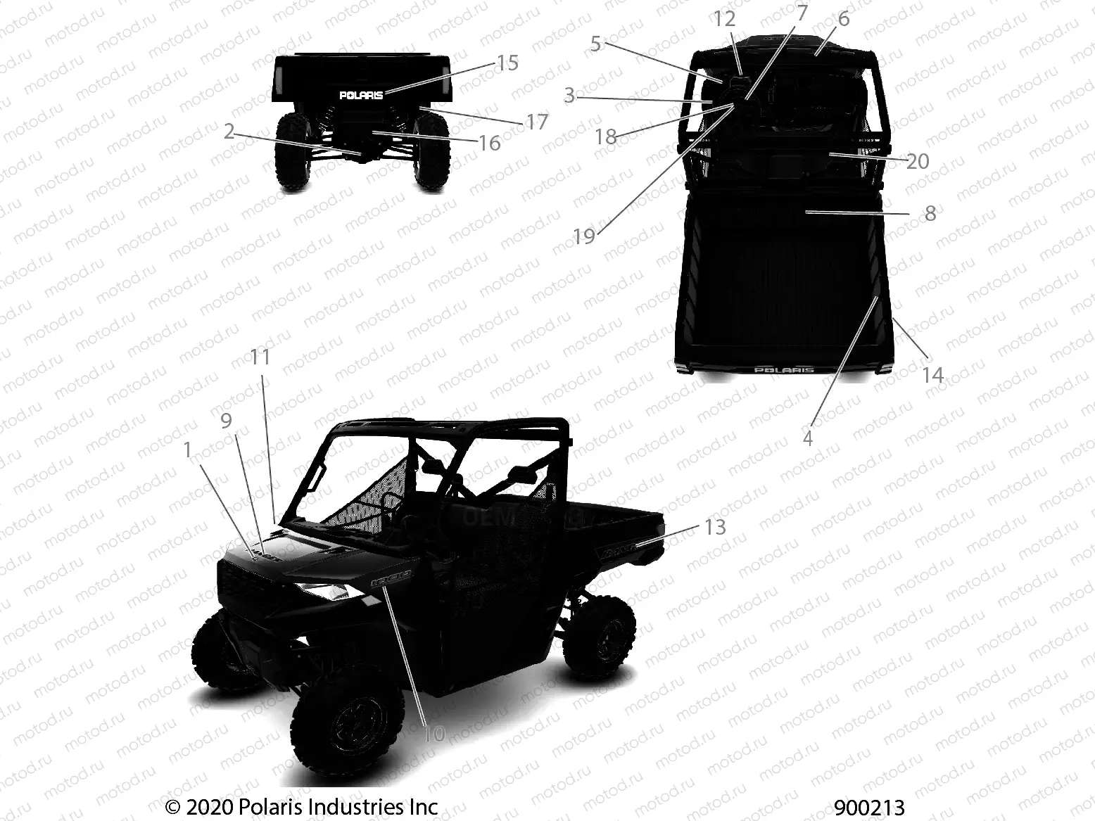 BODY | BODY, DECALS - R21TAE99JA (900213)