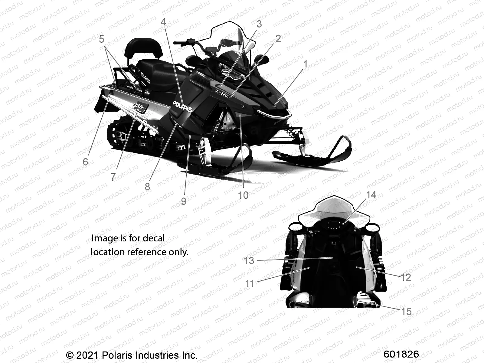 BODY | BODY, DECALS - S22CED5TSL/TSU (601826)