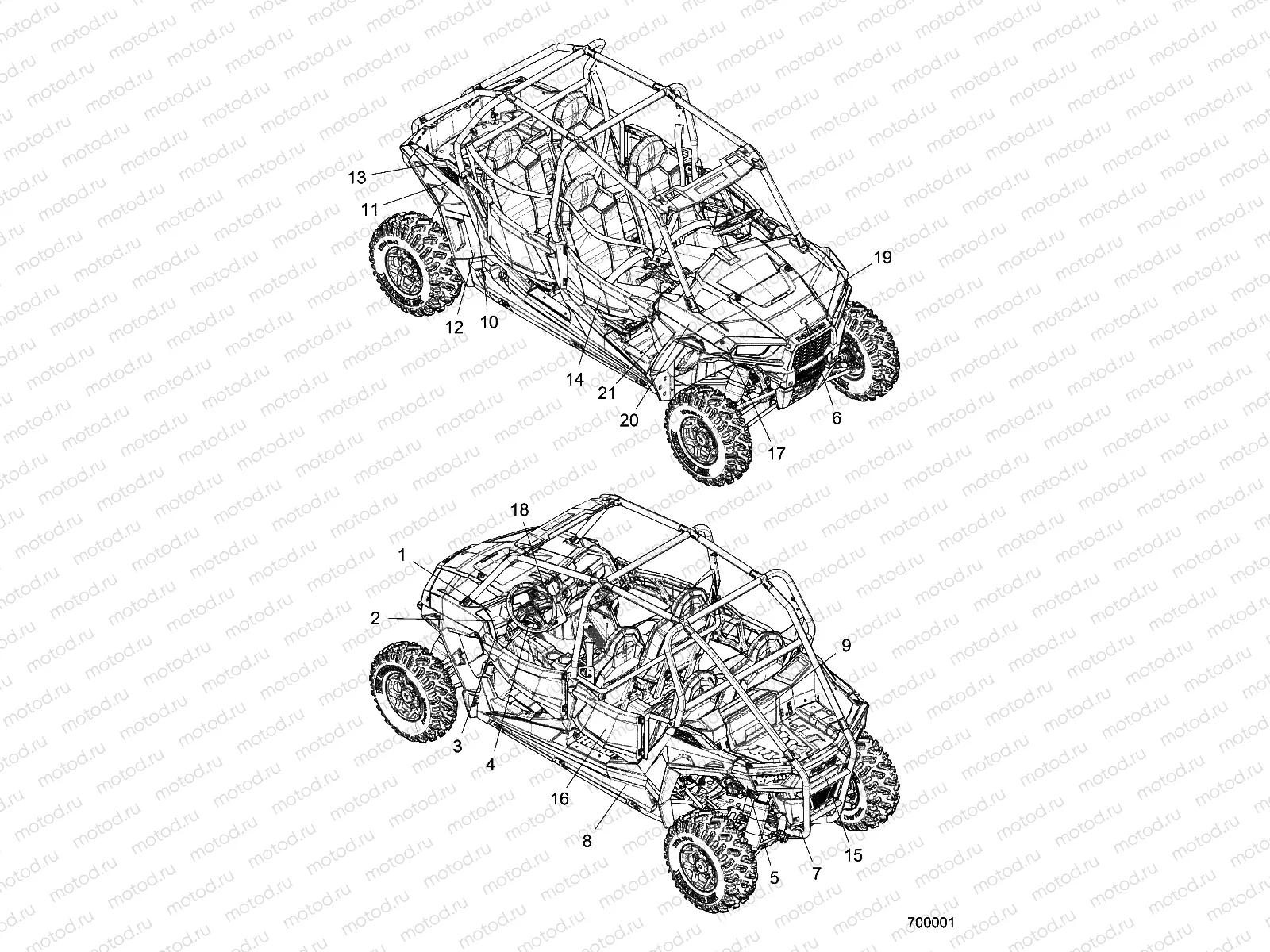 BODY | BODY, DECALS - Z15VCE87AT/AV (700001)
