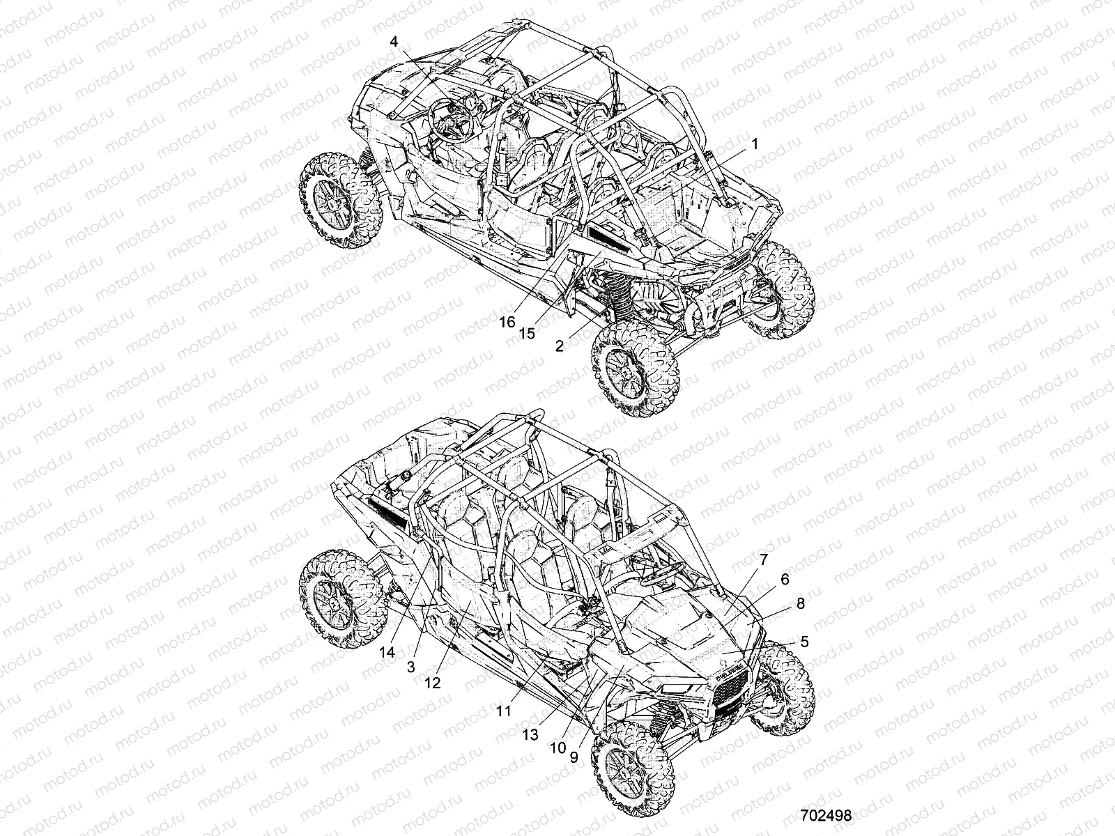 BODY | BODY, DECALS - Z19VFK99LK/LE (702498)