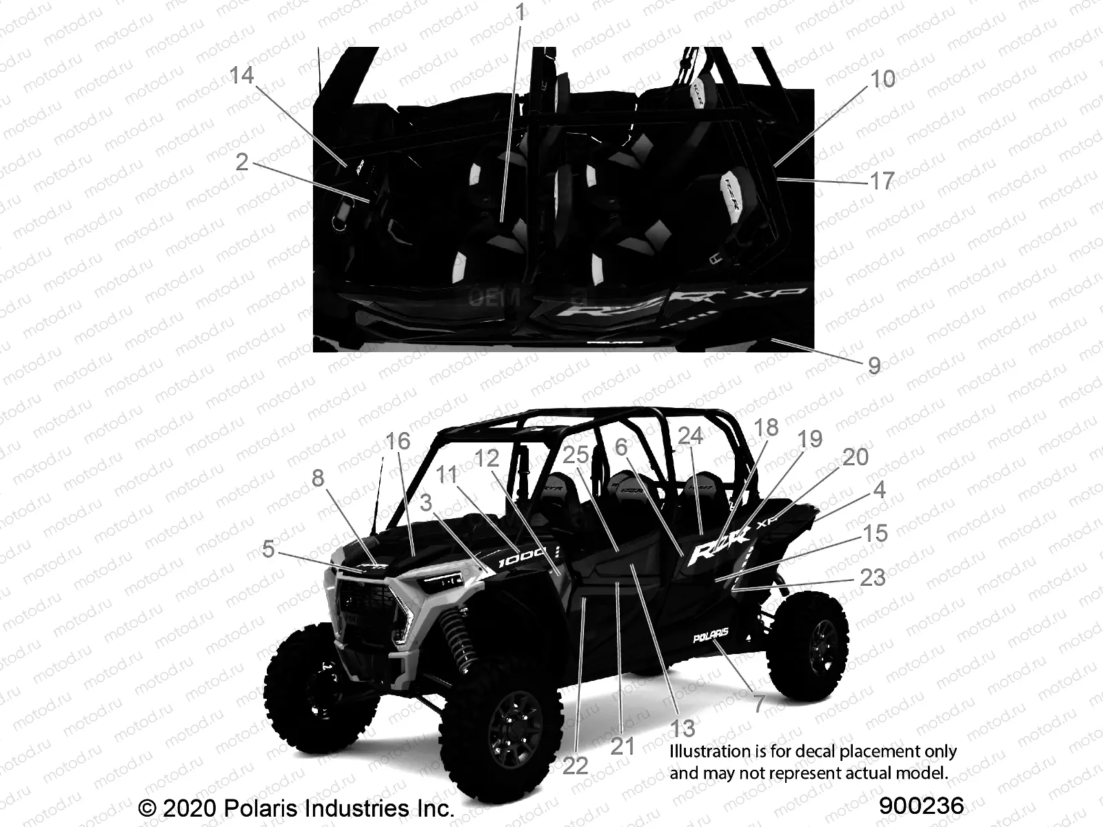 BODY | BODY, DECALS - Z21N4E99NG (900236)