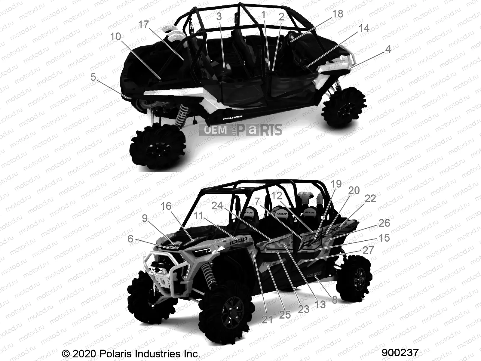 BODY | BODY, DECALS - Z21N4M99AG (900237)
