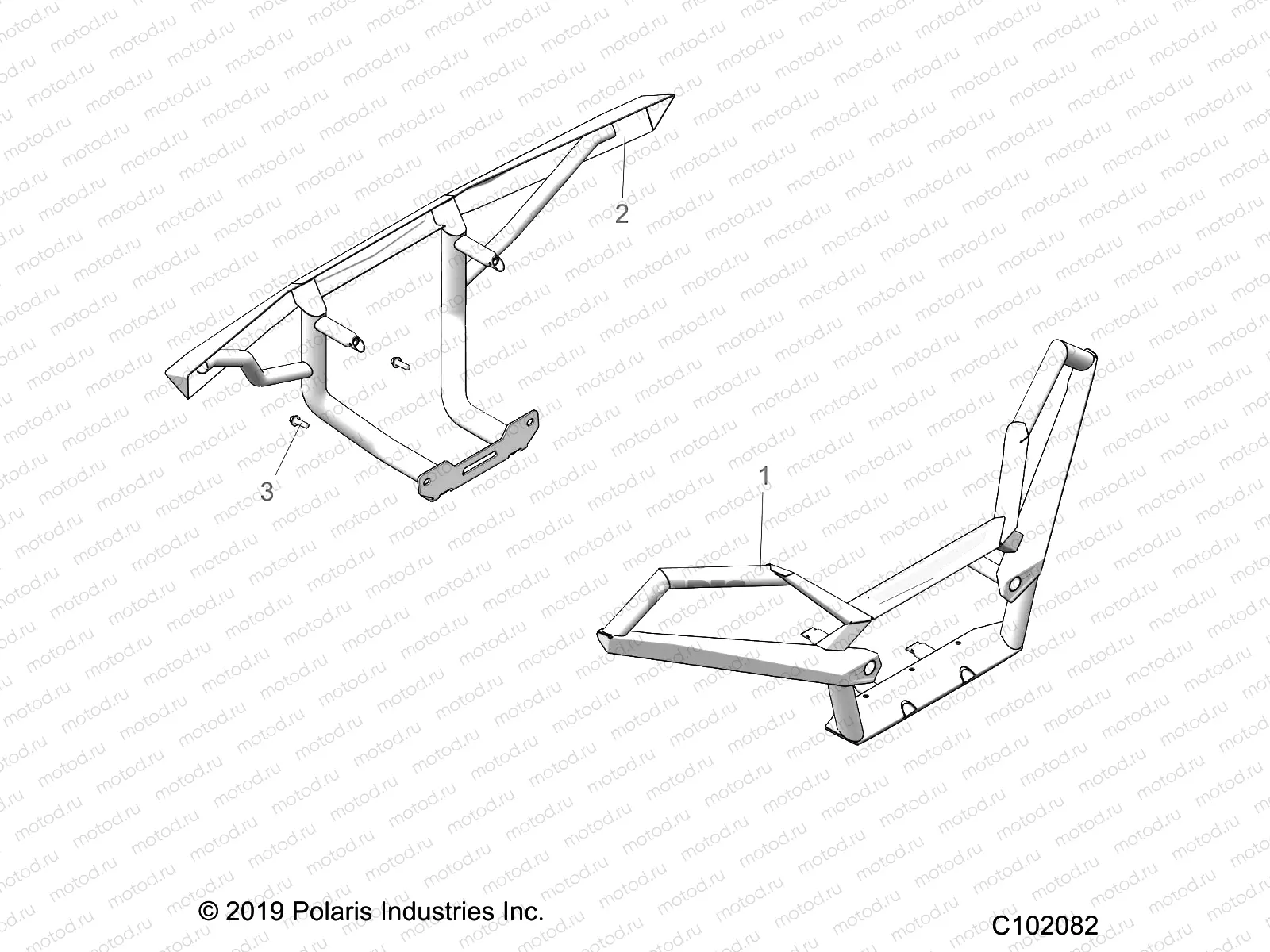 BODY | BODY, DELUXE BUMPERS - A23SXZ85A9/AG/AM (C102082)