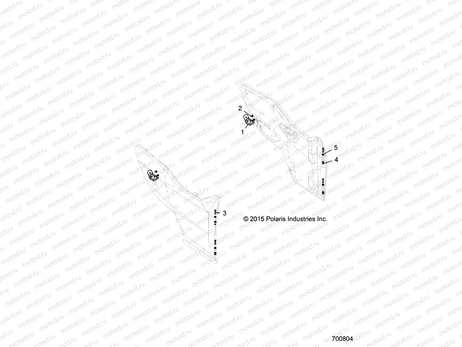 BODY | BODY, DOOR MOUNTING, FRONT - R17RHE99AU (700804)