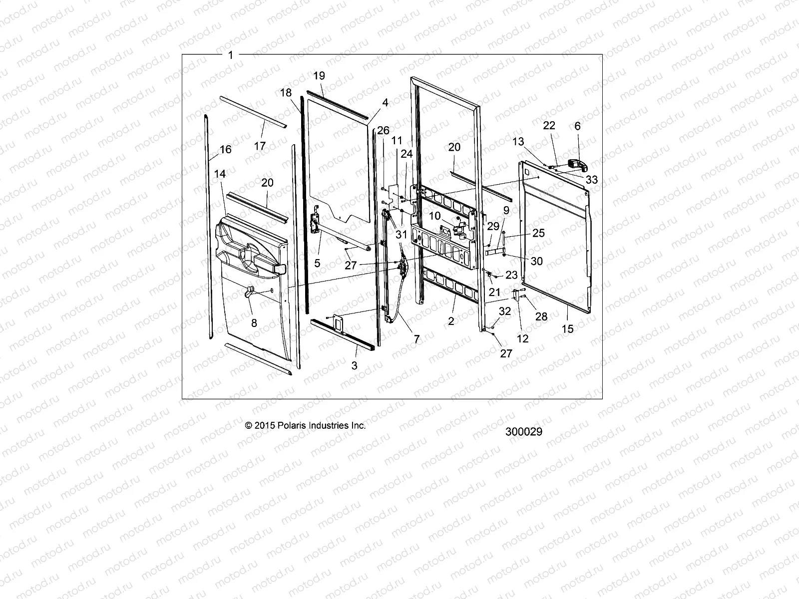 BODY | BODY, DOORS, REAR (TO 11/26/2018) - L19G4/6